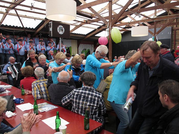 Het weer bar en boos Vechtdal Fietsvierdaagse - Foto: Eigen geleverde foto
