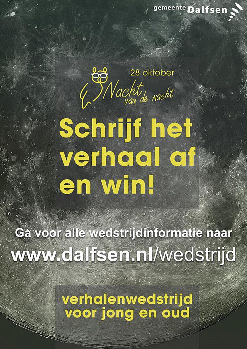 Schrijf het verhaal af en win! - Foto: Gemeente Dalfsen