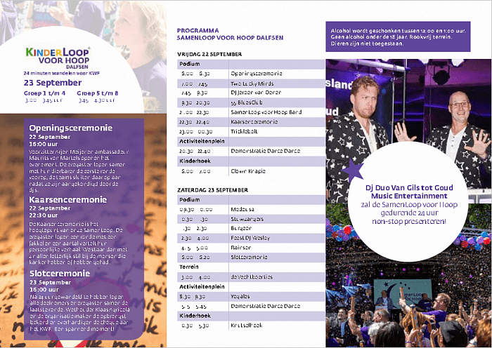 Programma SamenLoop voor Hoop Dalfsen - Foto: Eigen geleverde foto