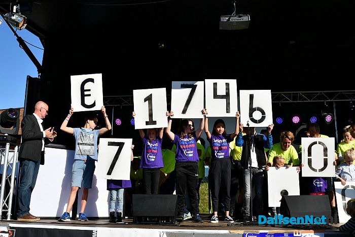 SamenLoop voor Hoop goed voor ruim 71.746.00 euro - Foto: Johan Bokma
