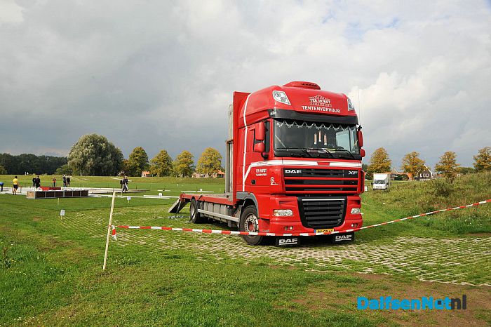 Opbouw van de SamenLoop voor Hoop gestart - Foto: Johan Bokma