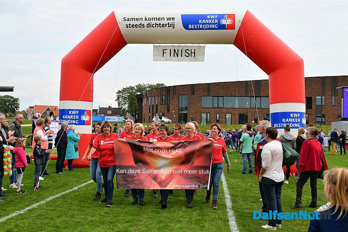 De eerste uren van de SamenLoop voor Hoop zitten erop - Foto: Johan Bokma