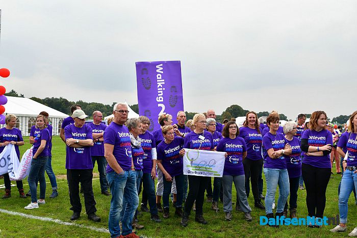 De eerste uren van de SamenLoop voor Hoop zitten erop - Foto: Johan Bokma