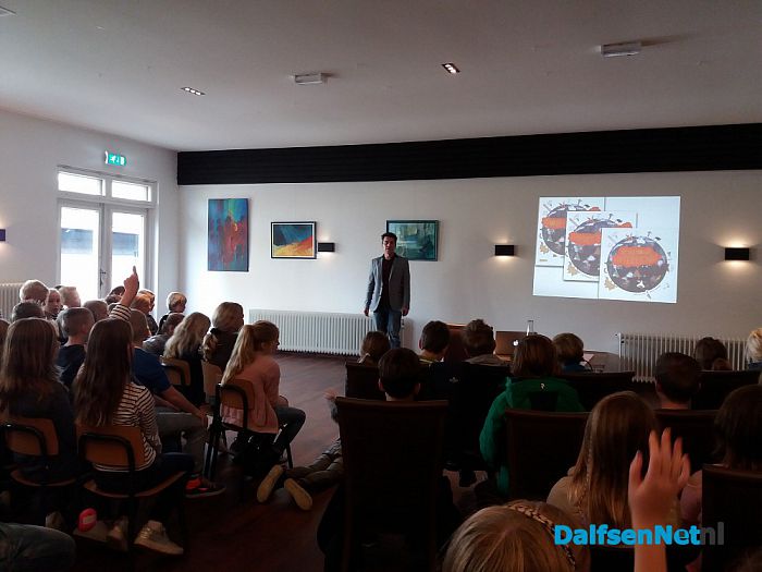 Kinderboekenschrijver Marc ter Horst in Anjerpunt - Foto: Ingezonden foto