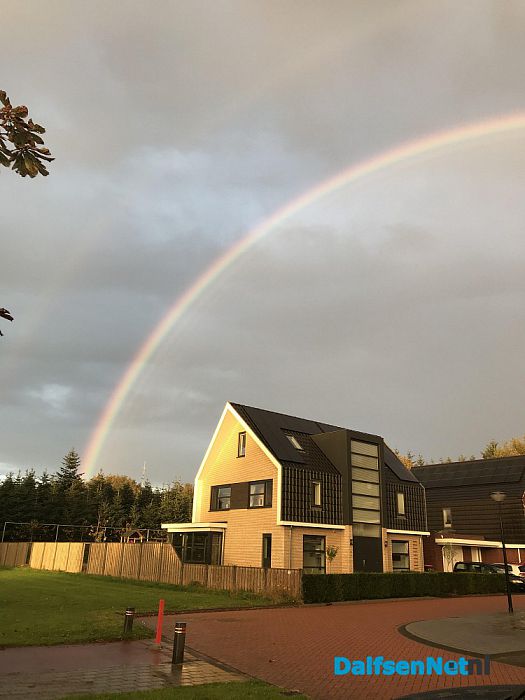 Dubbele regenboog - Foto: Ingezonden foto