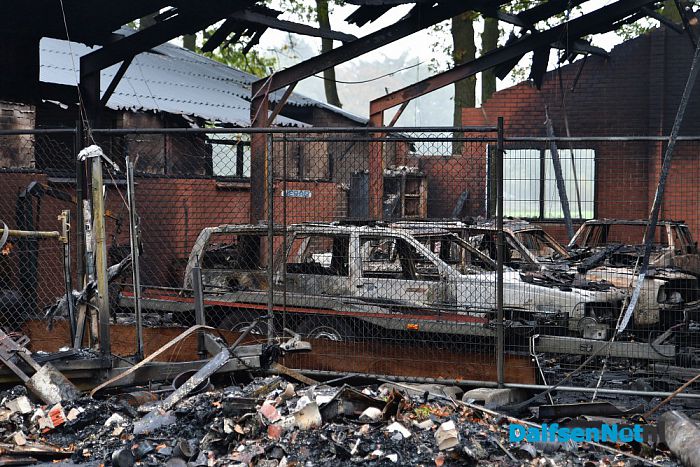 Brand op Rechteren - Foto: Johan Bokma