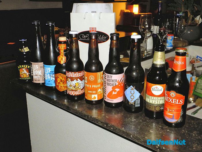 Bockbier proeven bij Wennemars - Foto: H.G. Foto