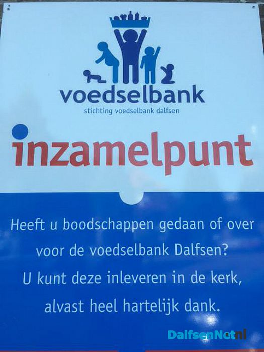 Voedselbank inzamelingactie 6-8 oktober - Foto: Ingezonden foto