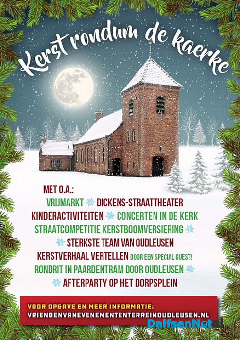 Kerst rondum de kaerke