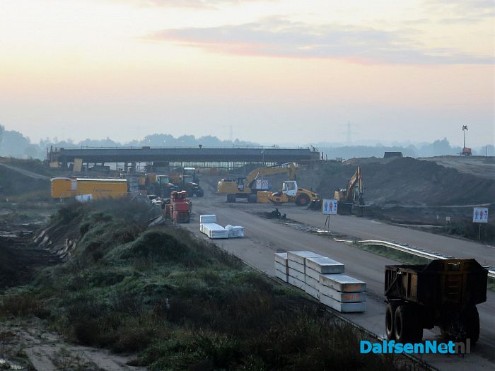 Werkzaamheden N35 vorderen gestaag - Foto: Wim