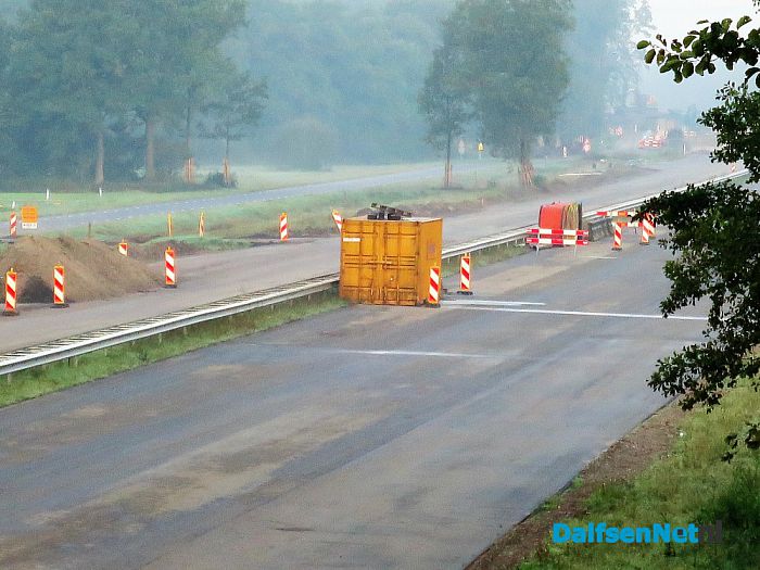 Werkzaamheden N35 vorderen gestaag - Foto: Wim
