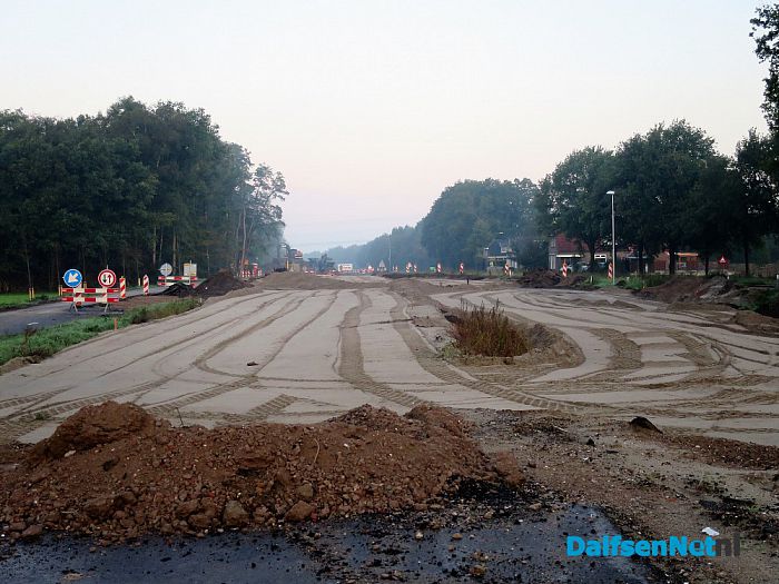 Werkzaamheden N35 vorderen gestaag - Foto: Wim