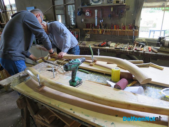 Workshop Midwinterhoorn maken vol geboekt - Foto: Wim