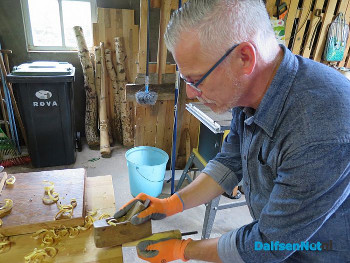 Workshop Midwinterhoorn maken vol geboekt - Foto: Wim