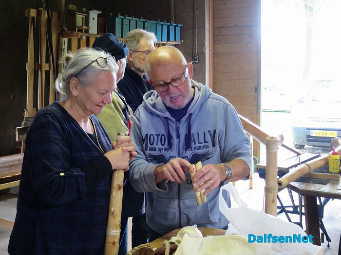 Workshop Midwinterhoorn maken vol geboekt - Foto: Wim
