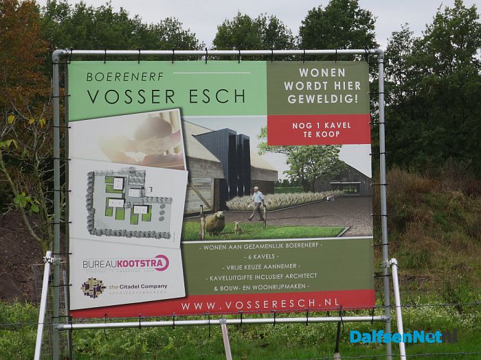 Bouwplannen Vosser Esch en Leemculeweg - Foto: Wim
