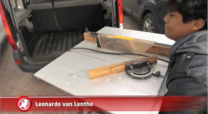 Na de brand overladen met gereedschap - Foto: Eigen geleverde foto