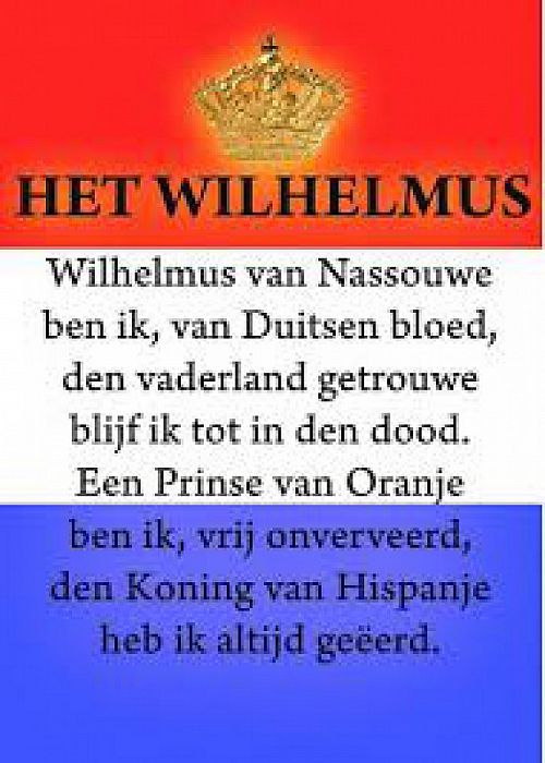 Agnietencollege zingt samen Wilhelmus