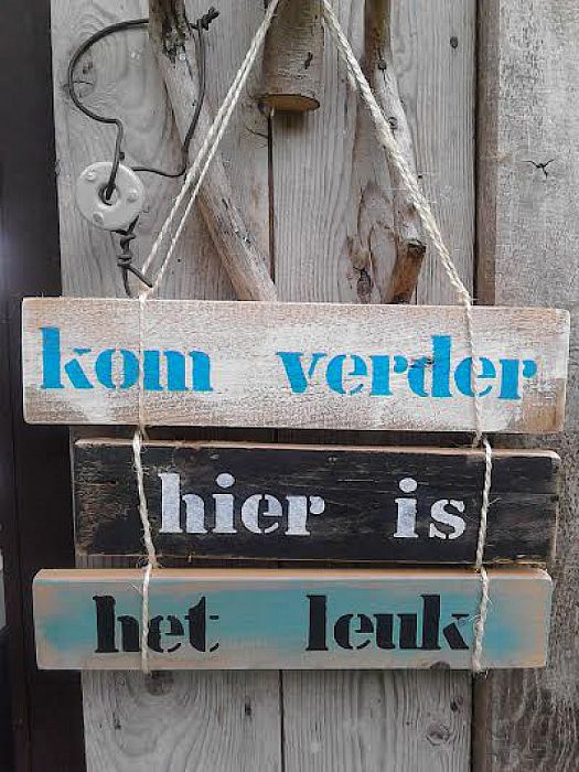 Workshop Tekstbordjes maken - Foto: Eigen geleverde foto