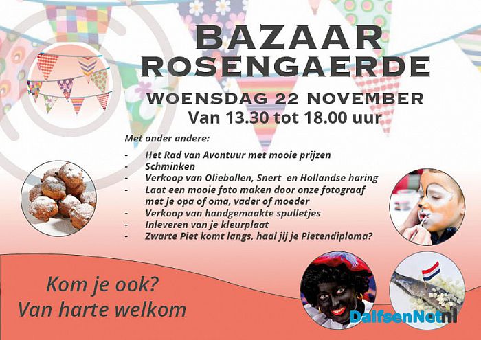 Bazaar Zorgcentrum Rosengaerde - Foto: Ingezonden foto