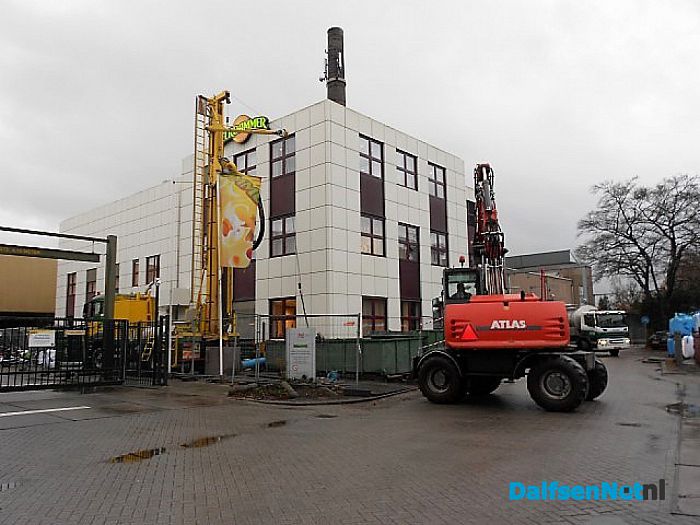 Werk aan de kaasfabriek