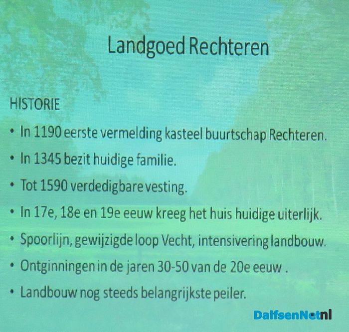Het College op bedrijfsbezoek bij het landgoed Rechteren - Foto: Wim