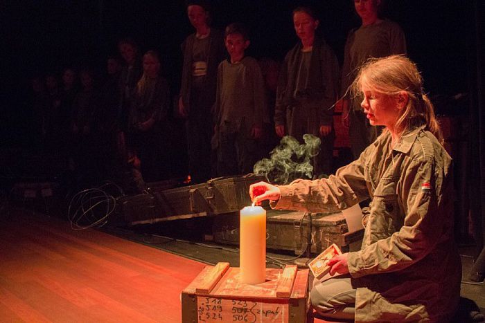“Het kind en de soldaat” - Foto: Eigen geleverde foto