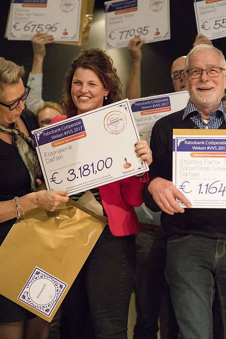 Leden coöperatieve Rabobank verdelen € 100.000 aan buurtversterkende initiatieven