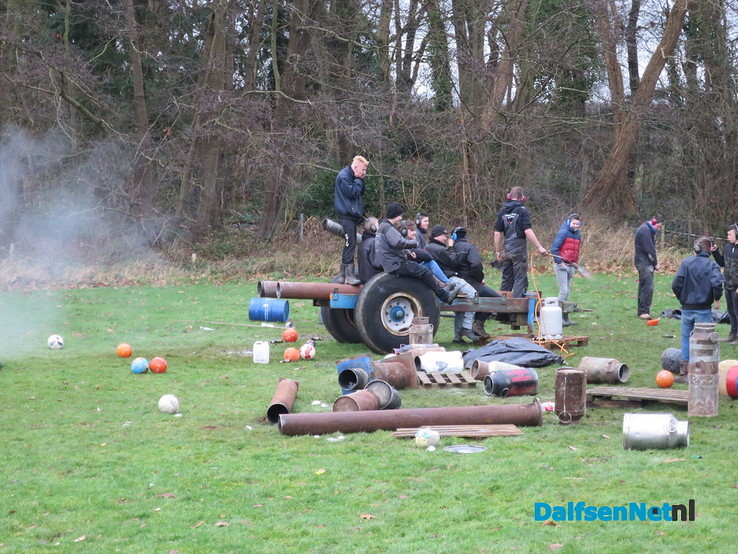 Ook in Hoonhorst wordt volop geschoten - Foto: Wim
