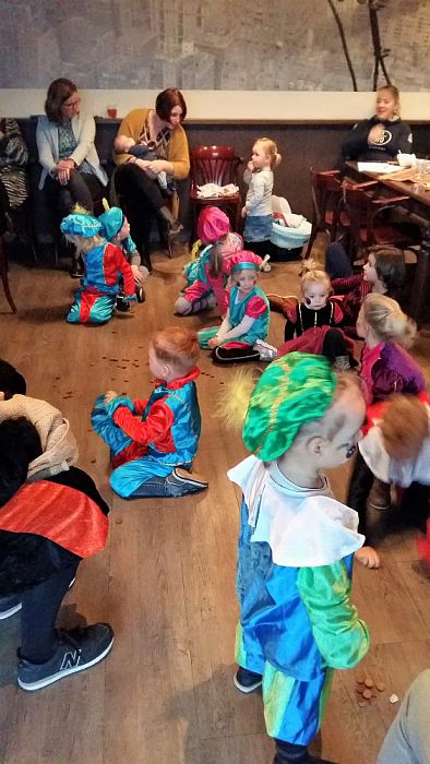 Sint ook dit jaar bij bouwbedrijf Bongers - Foto: Eigen geleverde foto