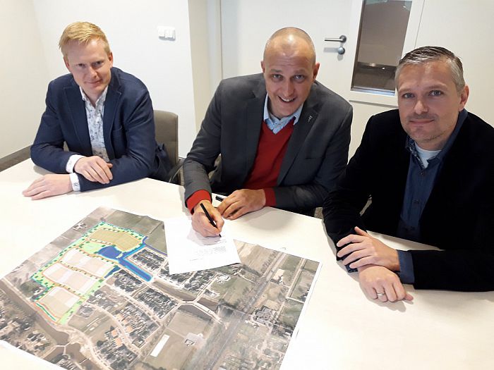 Prima Thuis de intentieovereenkomst getekend - Foto: Gemeente Dalfsen