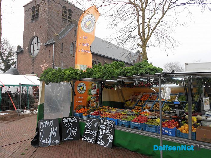 Natuurlijke lockdown groentekraam