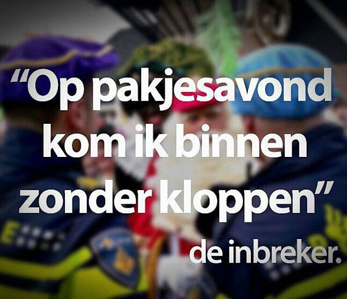 Doordenkertje van de politie