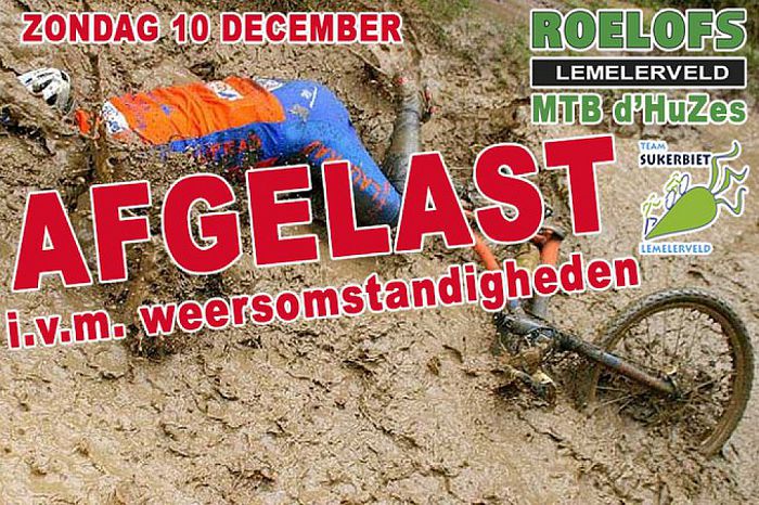 MTB d’HuZes zondag afgelast - Foto: Eigen geleverde foto