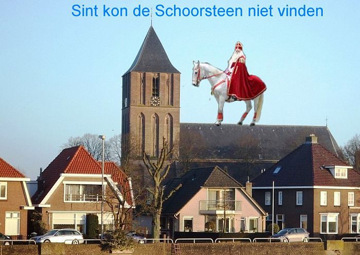 Sint op zoek naar dak-kapel? - Foto: Eigen geleverde foto