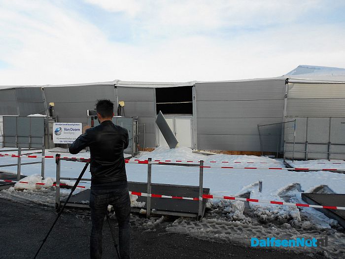 Tent ijsbeelden Zwolle ingestort: update - Foto: Willy