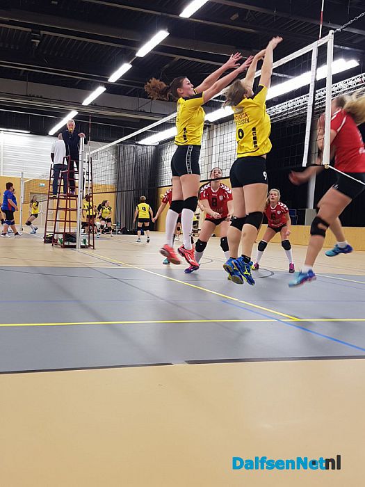 Winst voor Dalvo Dames 1! - Foto: Ingezonden foto