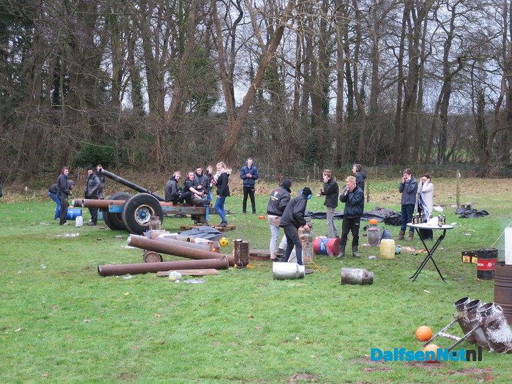 Ook in Hoonhorst wordt volop geschoten - Foto: Wim