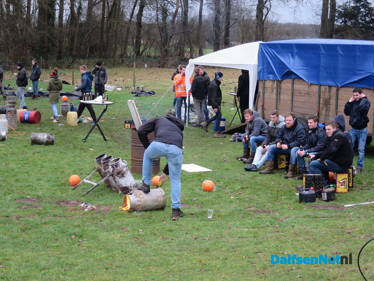 Ook in Hoonhorst wordt volop geschoten - Foto: Wim