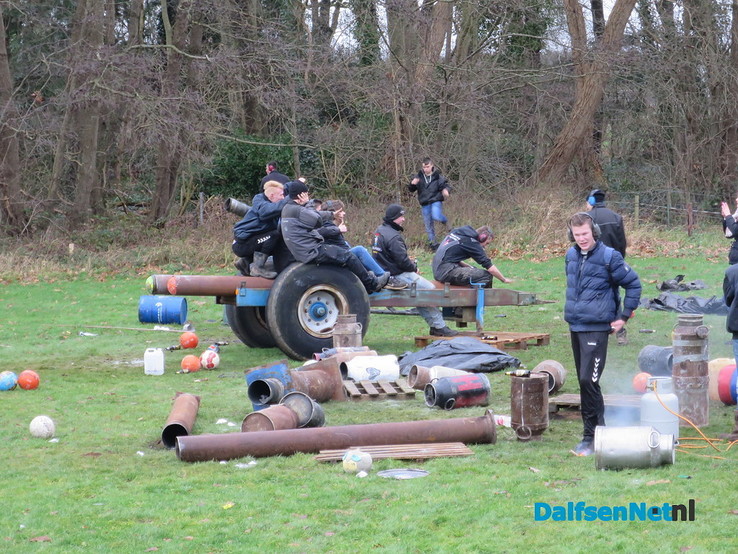 Ook in Hoonhorst wordt volop geschoten - Foto: Wim