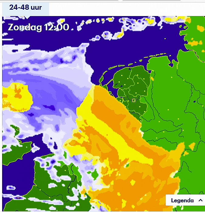 Bestemming zondag