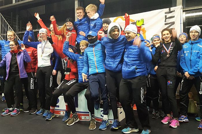 Schaatsploeg Overijssel snelste van Noordoost-Nederland - Foto: Eigen geleverde foto