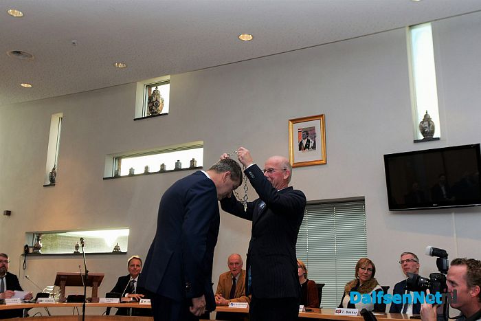 Klaas Agricola beëdigd als burgemeester in Friesland - Foto: Johan Bokma