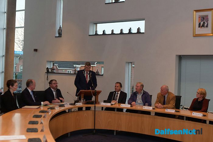 Klaas Agricola beëdigd als burgemeester in Friesland - Foto: Johan Bokma