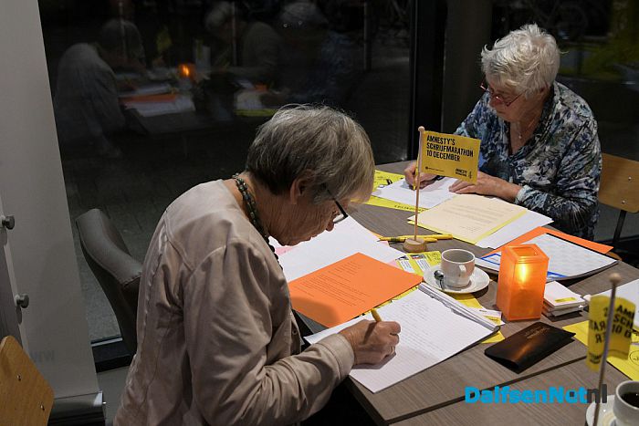 Schrijven voor mensenrechten, zelfs in Europa - Foto: Johan Bokma