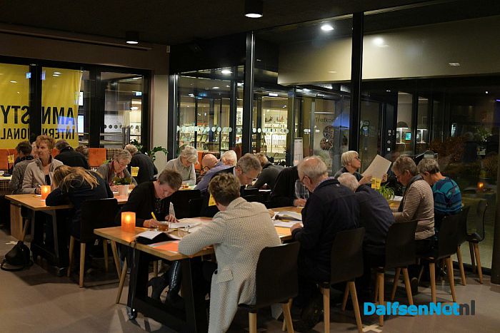 Schrijven voor mensenrechten, zelfs in Europa - Foto: Johan Bokma