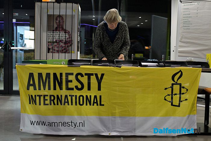Schrijven voor mensenrechten, zelfs in Europa - Foto: Johan Bokma