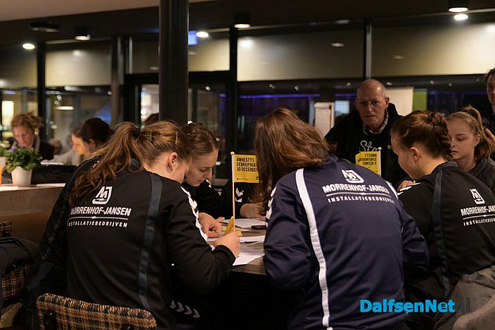 Schrijven voor mensenrechten, zelfs in Europa - Foto: Johan Bokma