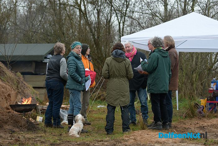 Winter welkomstceremonie aan de Vecht - Foto: Johan Bokma