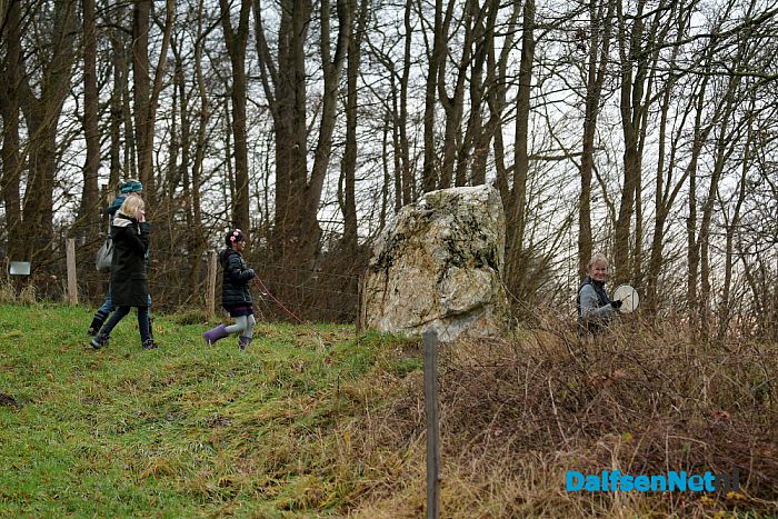 Winter welkomstceremonie aan de Vecht - Foto: Johan Bokma
